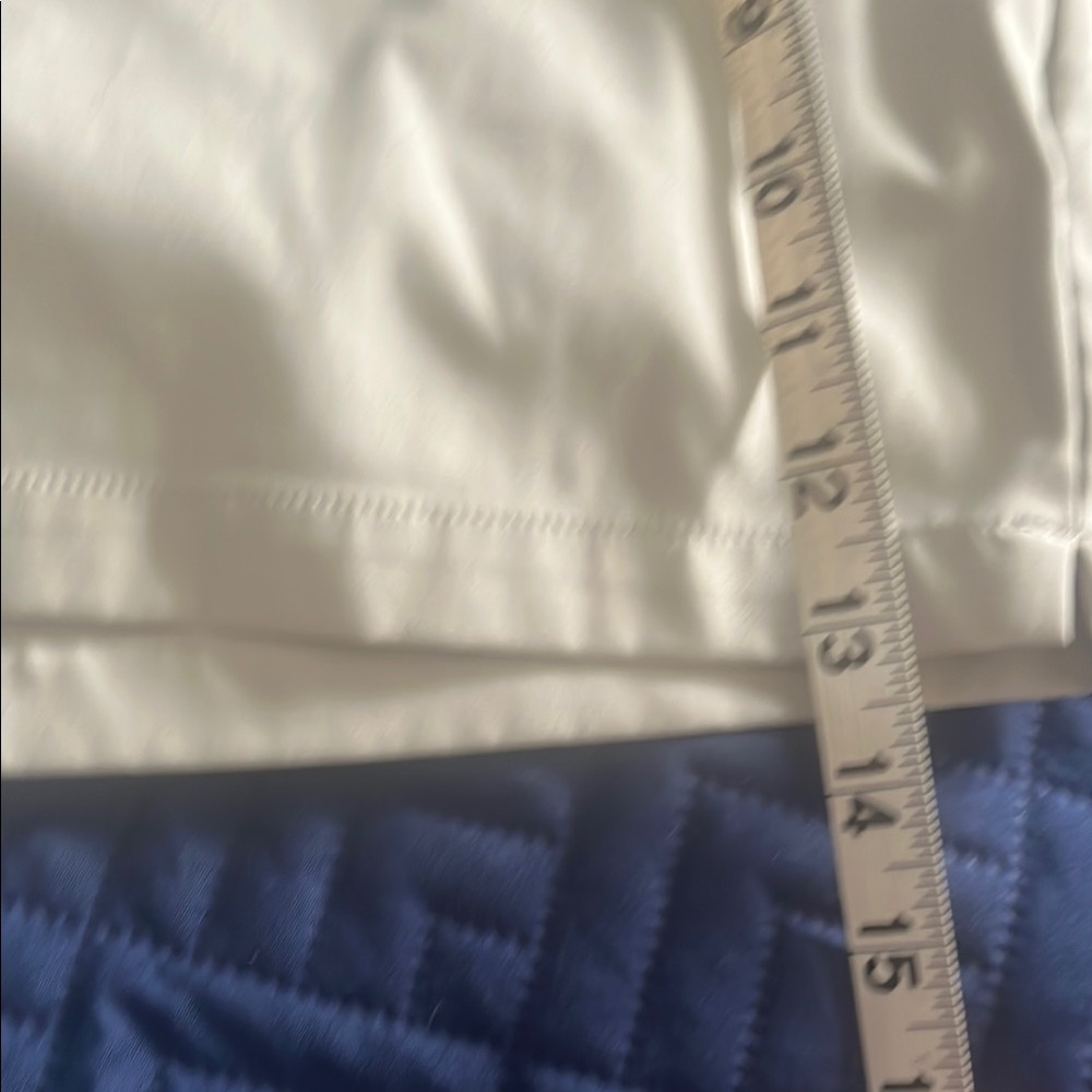 Cream color Nike Shorts with Tailored Flat Front Design - Picture 8 of 14